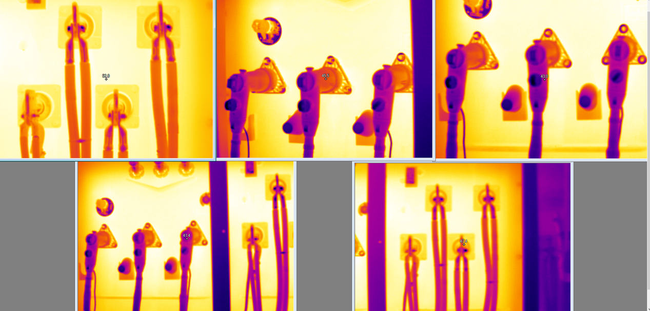 Imagen termográfica — Informe técnico de inspección termográfica — PadMount
